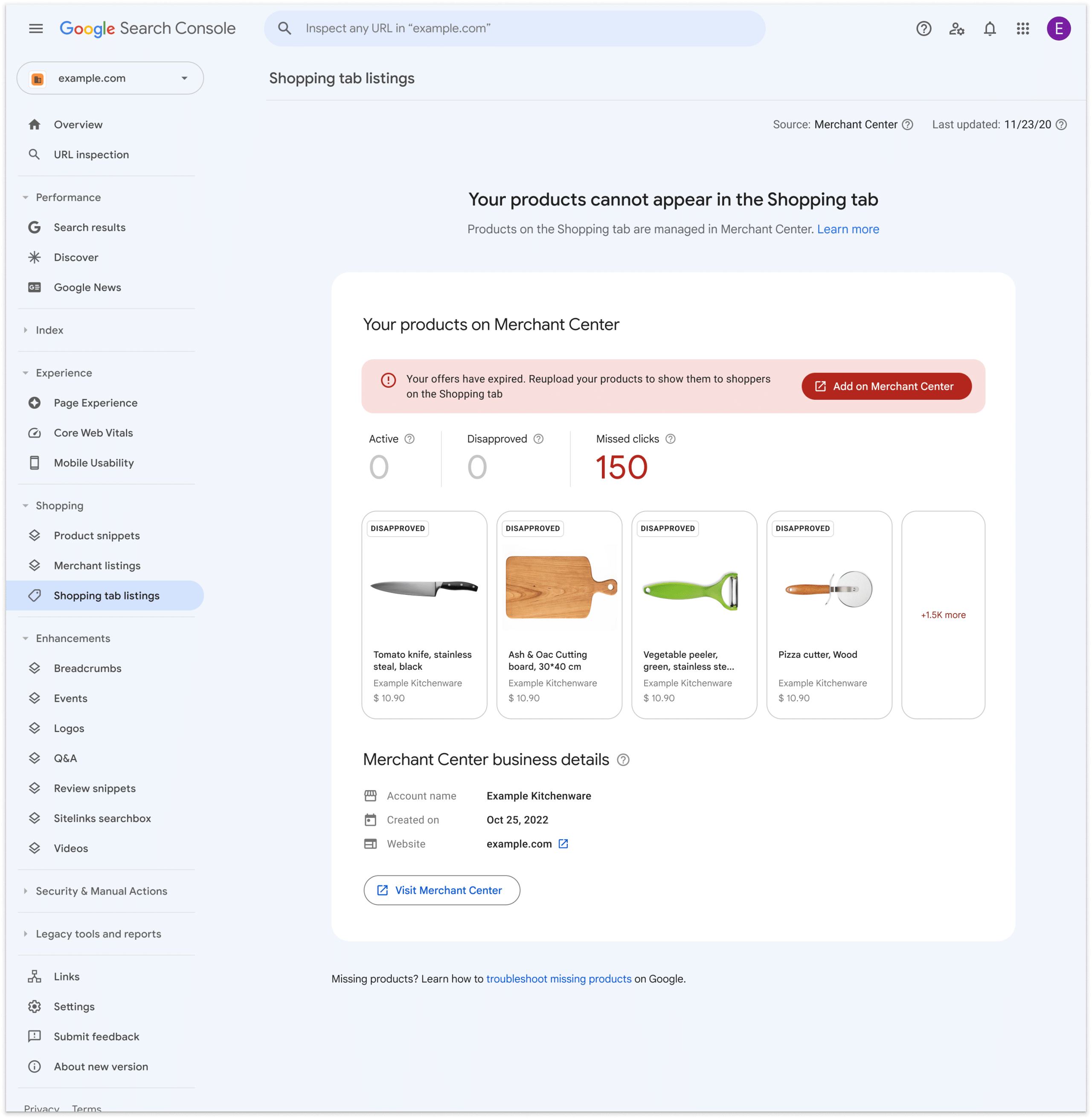 Come associare Google Search Console al Merchant Center e trovare nuove opportunità di crescita